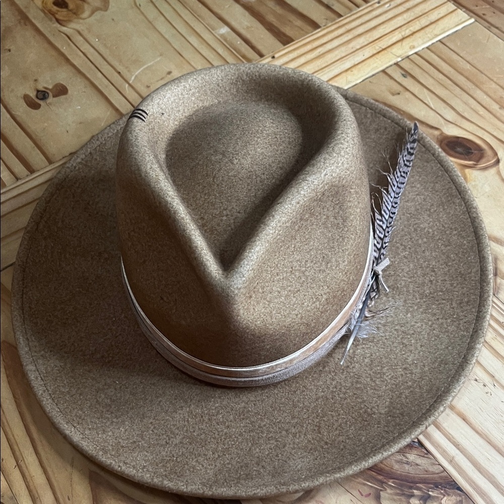 Wyeth by Todd Magill - Boho Wool Rancher Hat - Picture 4 of 8